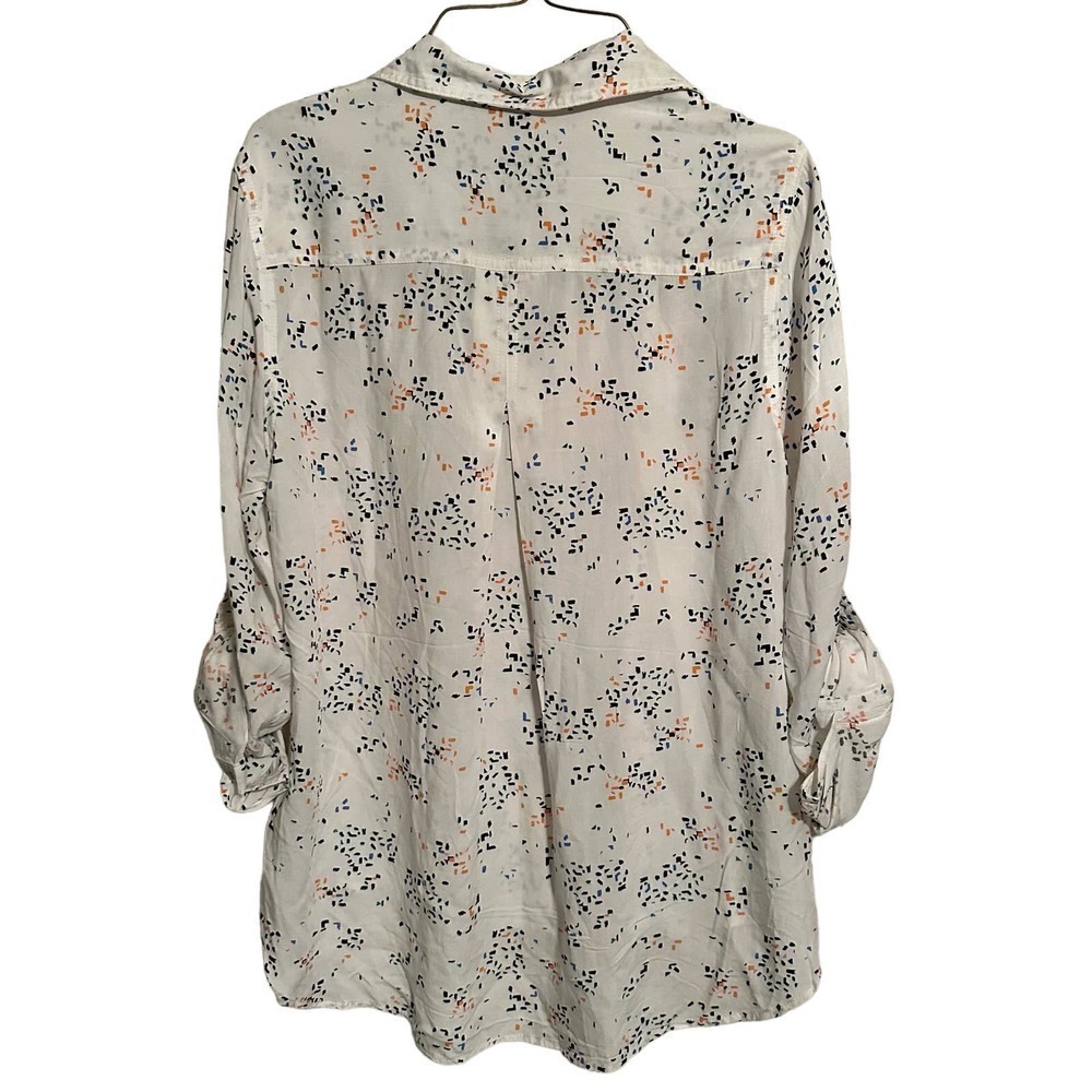 Velvet Heart High Low Button Up Blouse Sz M - Picture 5 of 8